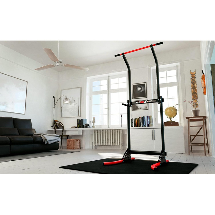 K-Sport Power Tower: турнік, силовий тренажер для дому | до 150 кг | багатофункціональний | для фітнесу та силових тренувань