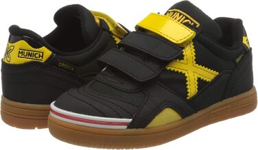 Дитячі фітнес-кеди Gresca Kid VCO S Munich - білі (27 EU, чорний/жовтий)