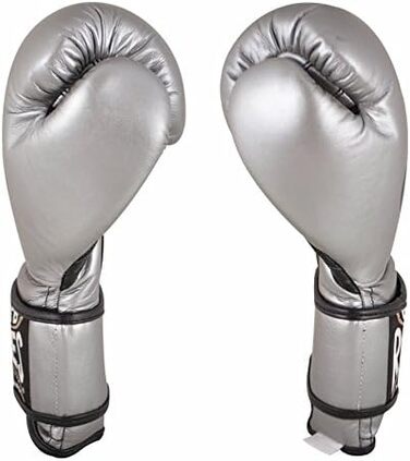 Боксерські рукавички Cleto Reyes 12 унцій сріблясті для тренувань