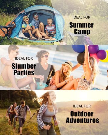 Сплячі мішки для дорослих, туристів та дітей - легкі, водонепроникні, для холодної погоди. Підходять для кемпінгу, хайкінгу, подорожей, полювання. З компресійними мішками. Чорний колір.