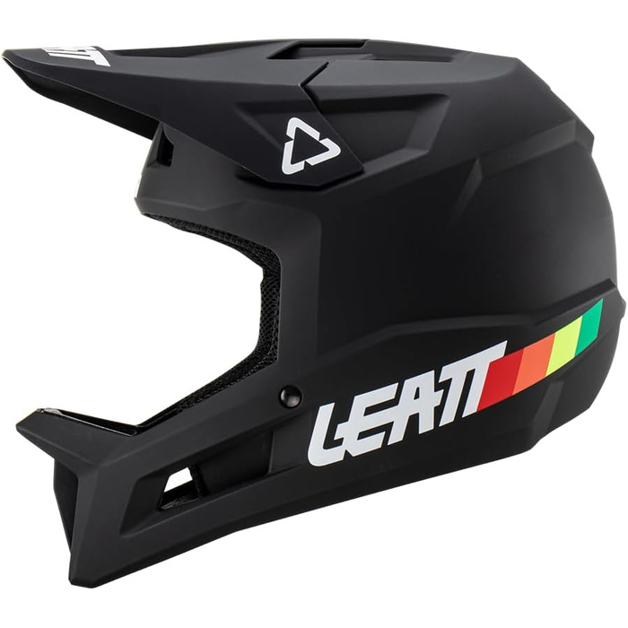 Дитячий велосипедний шолом Leatt MTB Gravity 1.0 Jr V23, чорний, XXS (51-52 см)