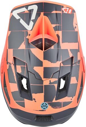 Велошолом Leatt MTB Gravity 4.0, кораловий, розмір L (59-60 см)