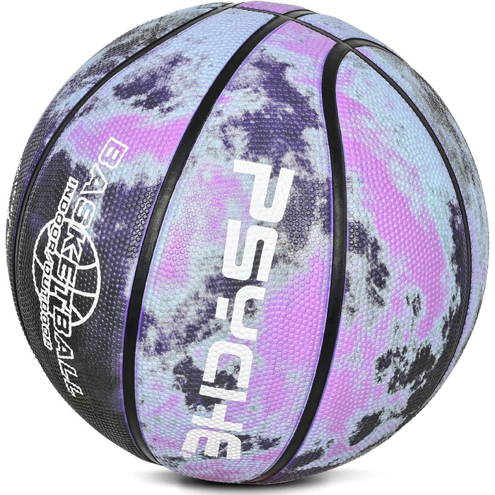 Баскетбольні м'ячі Wuzfully для дітей та дорослих, для гри в приміщенні та на вулиці, фіолетовий колір