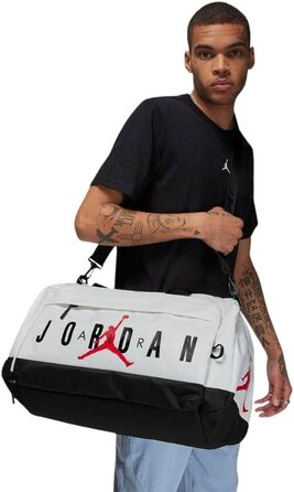 Спортивна сумка Jordan Jam Velocity 46L для чоловіків, біла, розмір S