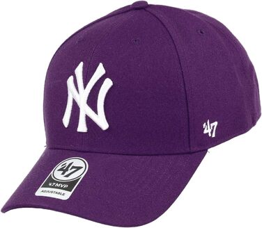 Кепка New York Yankees регульована, MLB, білий колір, універсальний розмір