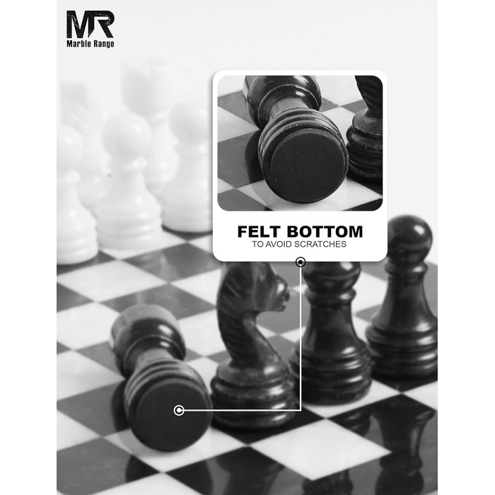 Шаховий набір з мармуру для дорослих, ручної роботи, 32 фігури, 2 додаткові королеви, коробка для зберігання, розкішна подорожна гра, елегантний подарунок для дому (чорний & корал)