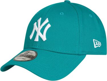 Кепка бейсболка New Era 9Forty Strapback New York Yankees, універсальний розмір, Bottlegreen