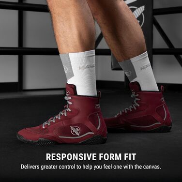 Боксерські рукавички Hayabusa Pro - Синій, Розмір 41 EU (40/41 EU, Гранітний сірий)