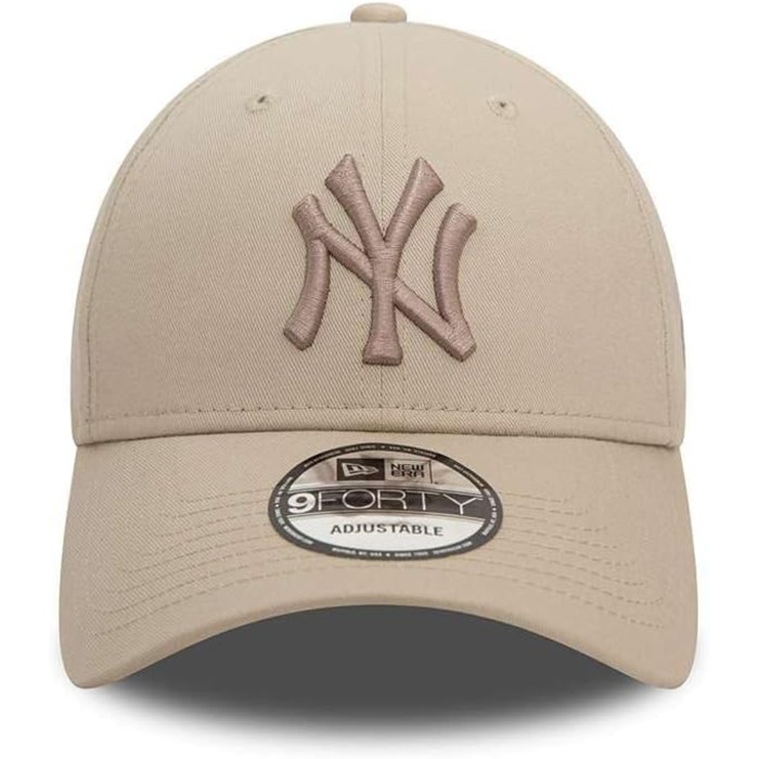 Кепка бейсболка New Era 9Forty Strapback New York Yankees Stone Beige