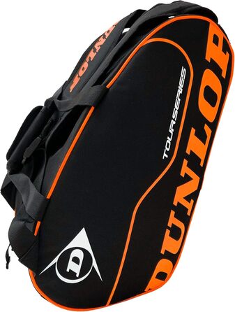 Сумка для падел-тенісу Dunlop Tour Intro Black/Orange 10316686 - Оригінальна спортивна сумка