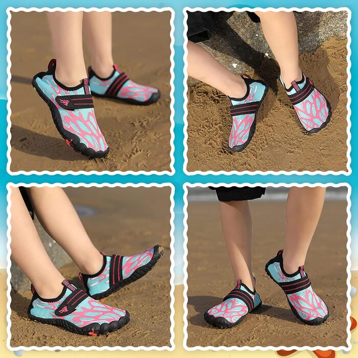 Дитячі аквашузи Hanani для плавання та відпочинку на пляжі (30 EU, Місячне світло)