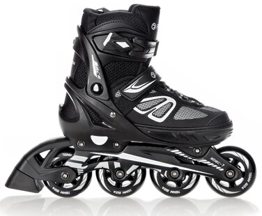Регульовані ролики RAVEN Advance Black, розмір 38-42