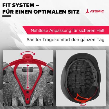 Шолом гірськолижний ATOMIC Revent - унісекс, 59-63, білий