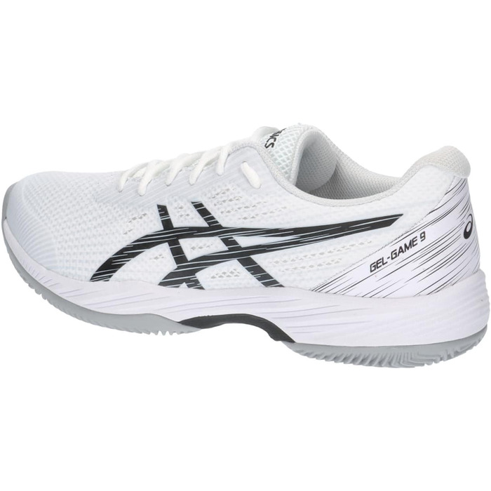 Тенісні кросівки ASICS Gel-Game 9 Clay для ґрунту, блакитний/білий/чорний, 39 EU