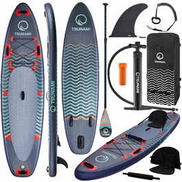 Надувна SUP-дошка TSUNAMI Wave T03 (350 см) з веслом та сидінням