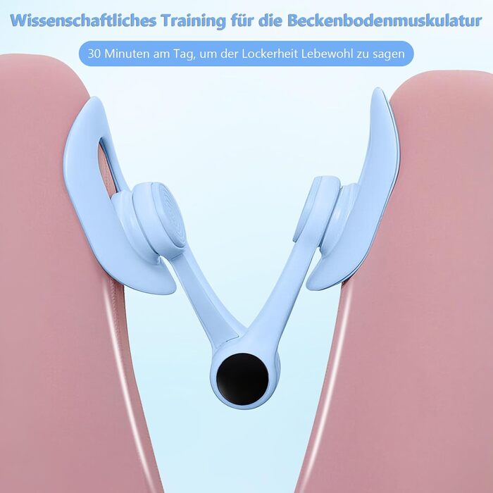 Тренування м'язів тазового дна та стегон для жінок: пристрій для тренування ніг, фітнес-обладнання для дому, синій