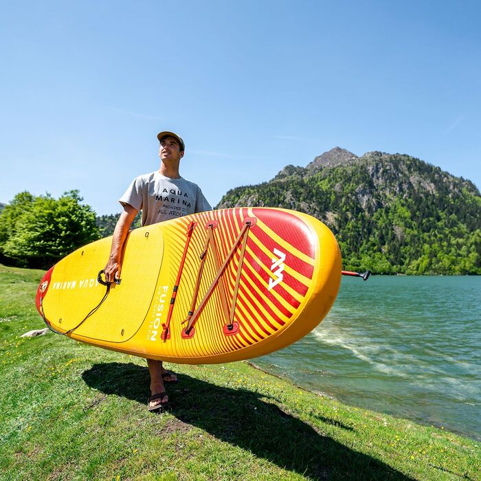 Надувна SUP-дошка Aqua Marina Fusion 2021, комплект 330x81x15 см, стояче веслування