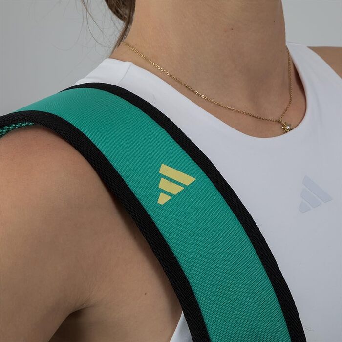 Сумка для ракеток adidas Control 3.4 зелена, для падель-тенісу