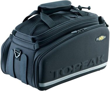 Велосумка TOPEAK TrunkBag DXP з ременем, чорна, 22,6 л