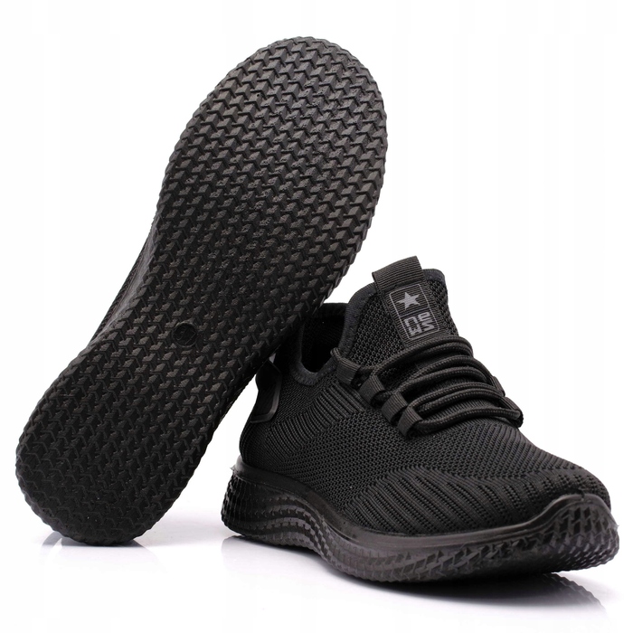 Жіноче спортивне взуття Adidas на шнурівці, легке, чорне, News 3634, р. 37