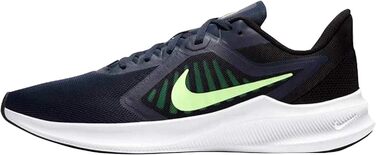 Кросівки для бігу Nike Downshifter 10 чоловічі (40.5 EU, Obsidian Lime Glow Black)