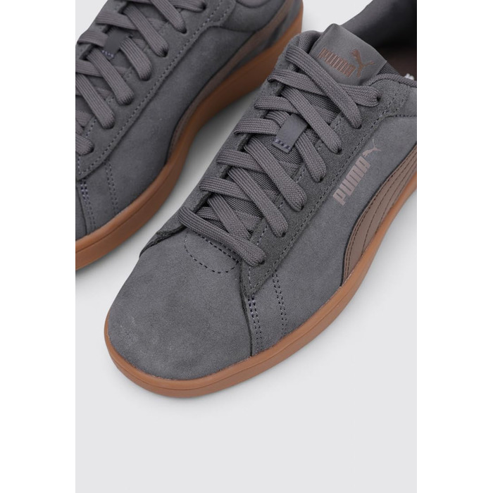 Кросівки PUMA Smash 3.0 Unisex, Сірий/Бронзовий/Бежевий, 45 EU