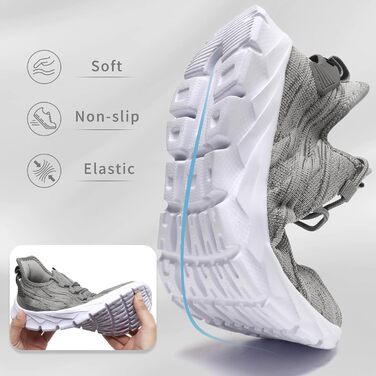 Чоловічі кросівки для бігу, занять спортом та прогулянок. Легкі літні кросівки для залу та вулиці. Розміри 39-49, сірий колір.