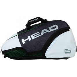 Сумка для паделу HEAD Alpha Sanyo Monstercombi, чорна