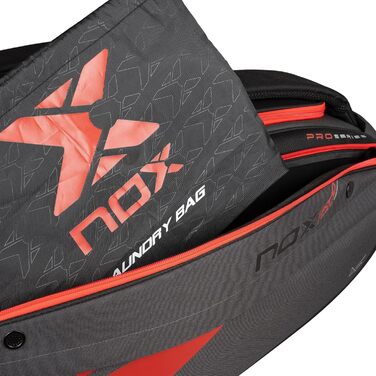 Сумка для падел-тенісу Nox AT10 XXL Schwarz Rot (Bpat10xxl24) - Професійна, велика