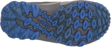 Дитячі черевики Merrell Chameleon 7 Access Mid WTRPF, унісекс, сірий/блакитний, розмір 1 Little Kid