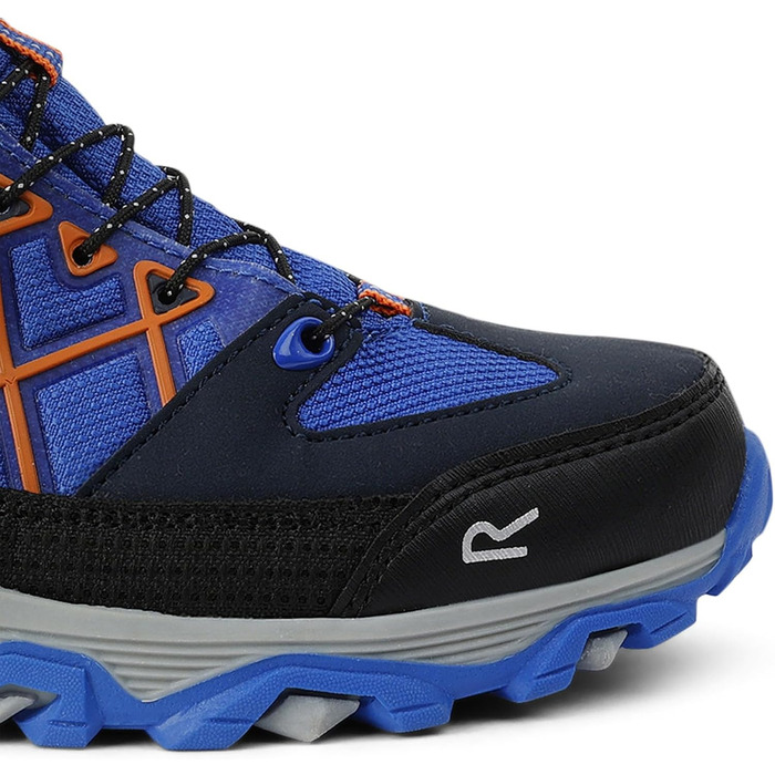 Дитячі черевики Regatta Samaris III для ходьби та походів, 32 EU, Оксфорд, Синій/Помаранчевий