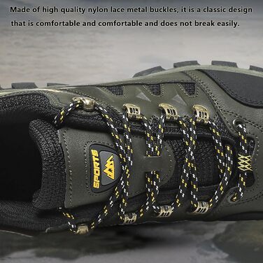 Чоловічі та жіночі трекінгові черевики для хайкінгу та туризму, зелені, 40 EU