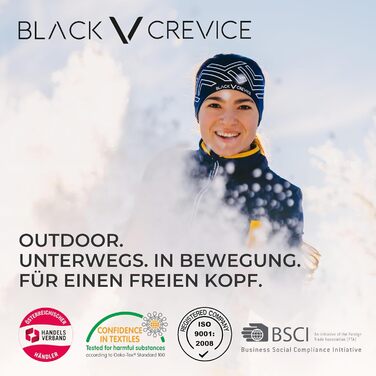 Чорний лижний шолом Black Crevice Ischgl, ударостійкий, спортивний дизайн, для чоловіків і жінок, сноуборд-шолом, дихаючий, регульований розмір S, чорний колір