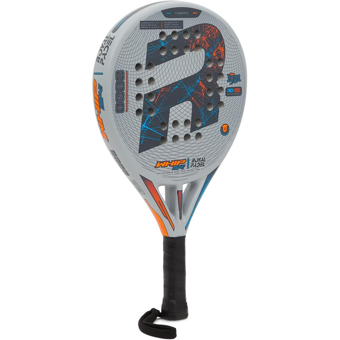 Падельна ракетка Whip Hybrid Royal Padel, гібридна
