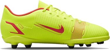 Дитячі футбольні бутси Nike Jr. Vapor 14 Club FG/MG, 38 EU, Чорний/Сірий