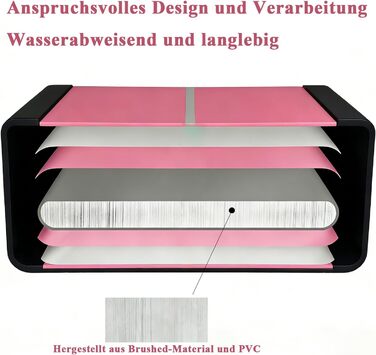 Гимнастичний надувний мат Airtrack CASSILANDO для тамблінгу та йоги, матовий, 400 x 100 x 10 см (Рожевий/Чорний) з насосом