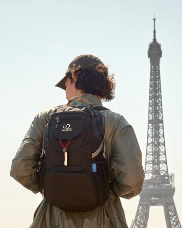 WATERFLY ультралегкий складаний рюкзак 20 л для подорожей, туризму, спорту, чоловічий і жіночий, компактний міський рюкзак
