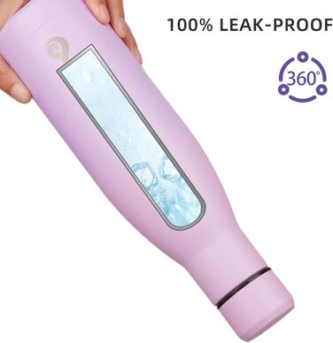 Термопляшка BJPKPK 500 мл з нержавіючої сталі: термоізольована, для напоїв, миється в посудомийній машині, багаторазова, чорно-червона