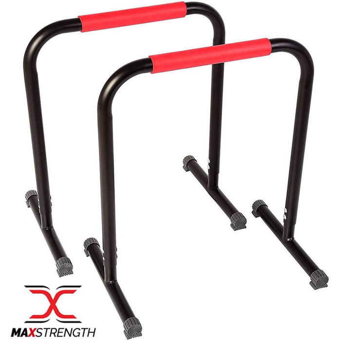 Паралельні бруси MAXSTRENGTH для фітнесу, кросфіту, калістеніки, ММА та тренувань з власною вагою