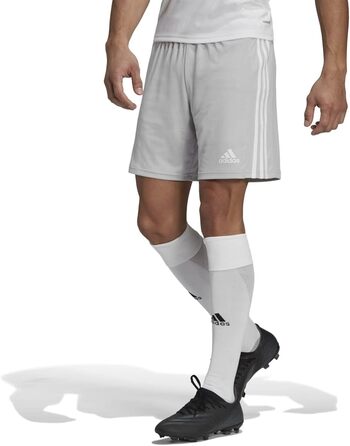 Чоловічі спортивні шорти adidas 3-Stripes French Terry (розмір M, колір Team Light Grey/White)