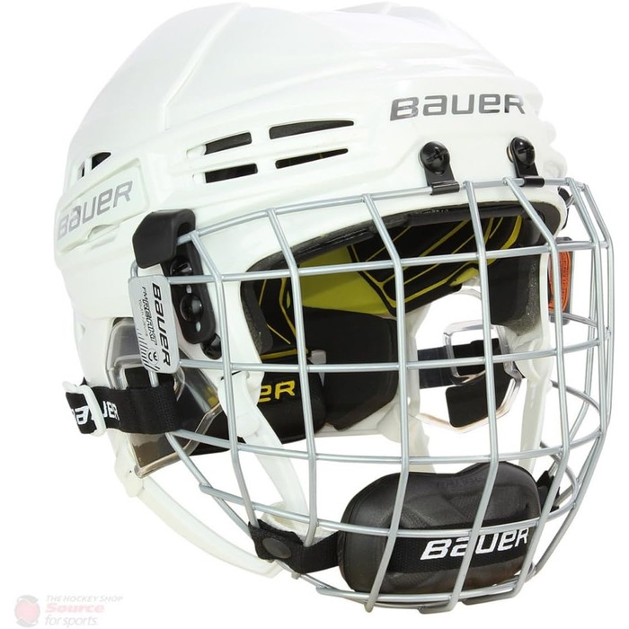 Хокейний шолом BAUER RE-AKT 100 Combo для дітей, білий