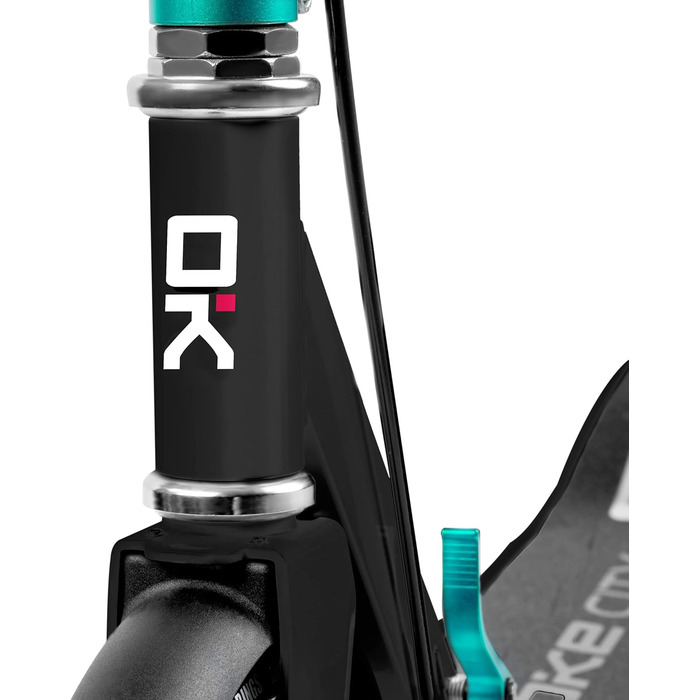 Міський самокат SOKE Cityroller чорно-блакитний - для дорослих та підлітків