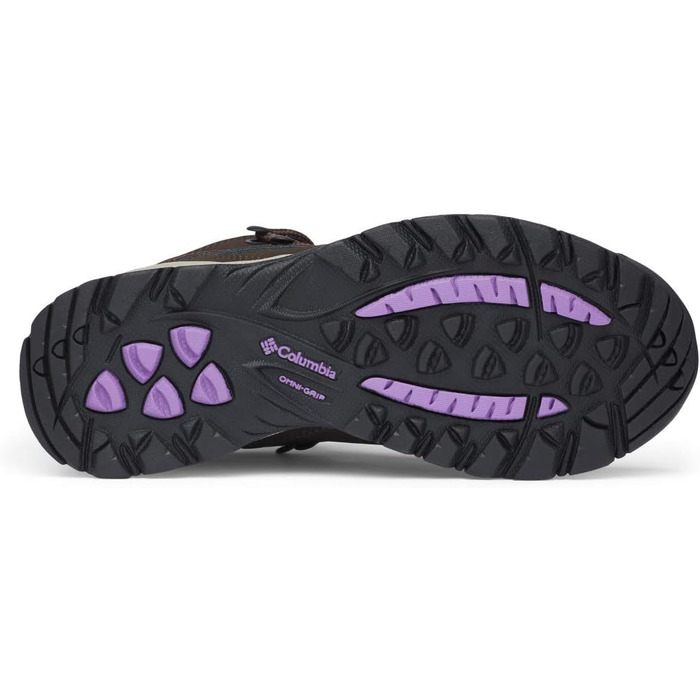 Черевики туристичні жіночі Columbia Newton Ridge Plus Wanderstiefel, Коричневий (Cordovan x Crown Jewel), 37 EU