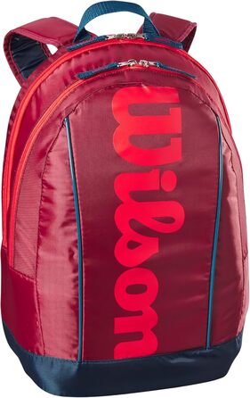 Дитячий тенісний рюкзак Wilson Junior, 2 відділення, до 2 ракеток, червоний