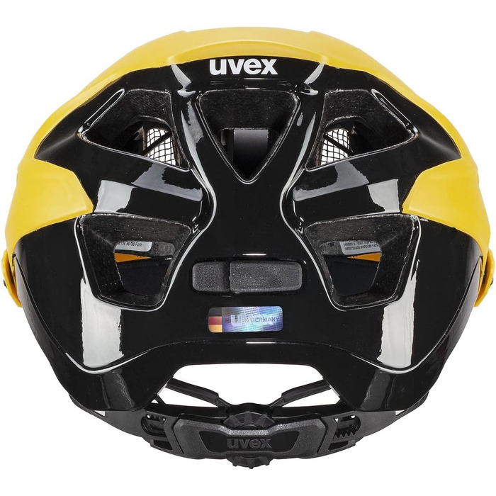 Велошолом UVEX Quatro Integrale для MTB, легкий, регульований, чорний матовий, 56-61 см