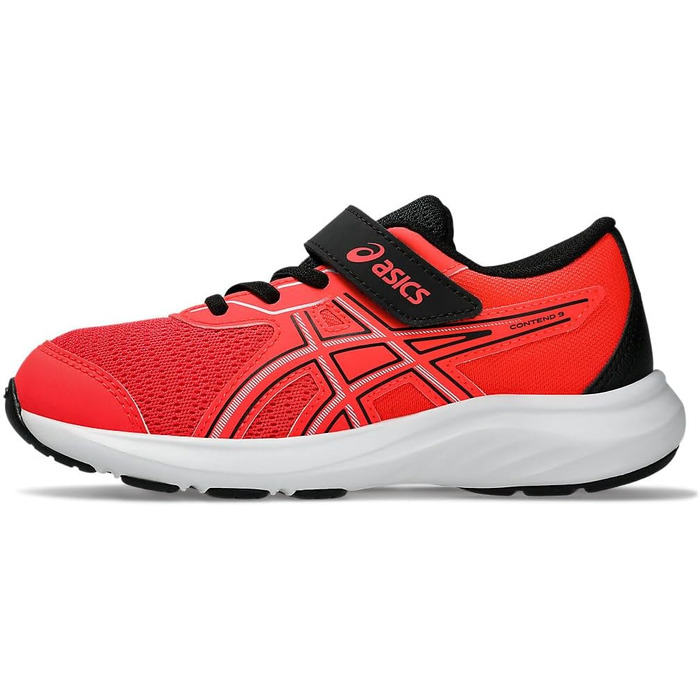 Кросівки ASICS Gel-Contend 9 чорного кольору (31 EU, Blitz Rot Blau Verblasst)