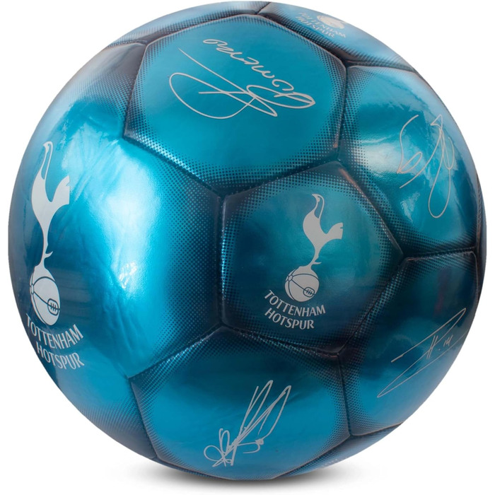 Офіційний футбольний м'яч Tottenham F.C, металевий, розмір 5, для тренувань і матчів, колекційний, для дітей і дорослих
