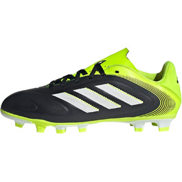 Дитячі футбольні бутси adidas Copa Pure III Club FG/MG, 35 EU, чорний/білий/лимонний, унісекс