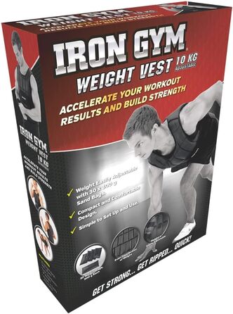 Жилет-обтяжувач Iron Gym 10 кг для тренувань