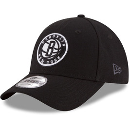 Кепка New Era Brooklyn Nets The League 9Forty Adjustable чорного кольору, універсальний розмір